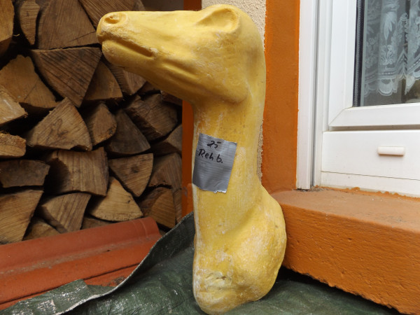 Rehbock Kopf-Schulter-Präparat, PU - Form