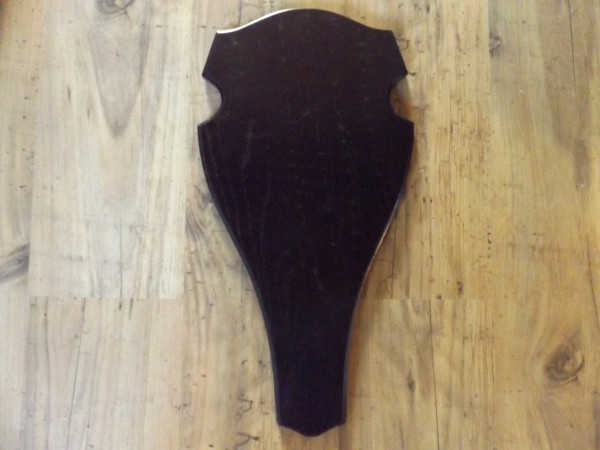 Trophäenschild für Hirsch Eiche dunkel