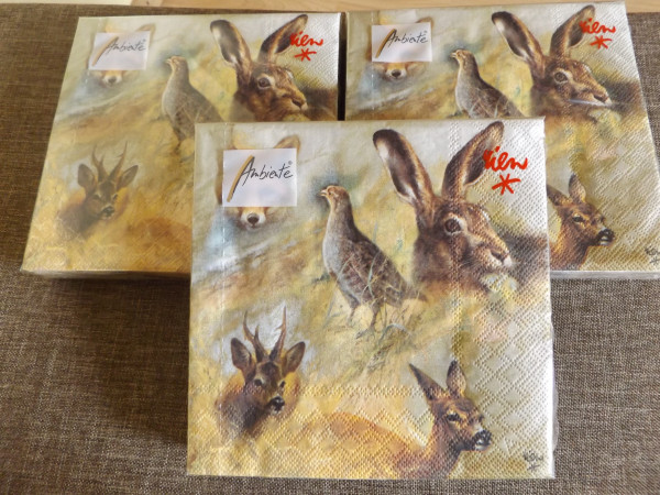 Servietten Tiermix