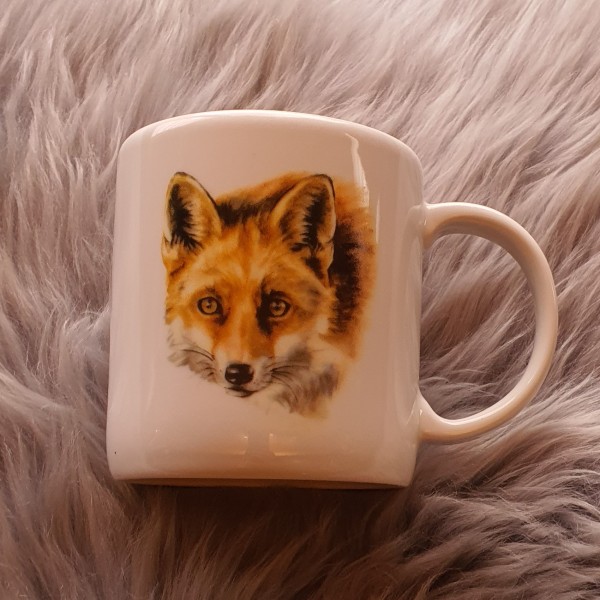 Tasse mit Fuchsaufdruck