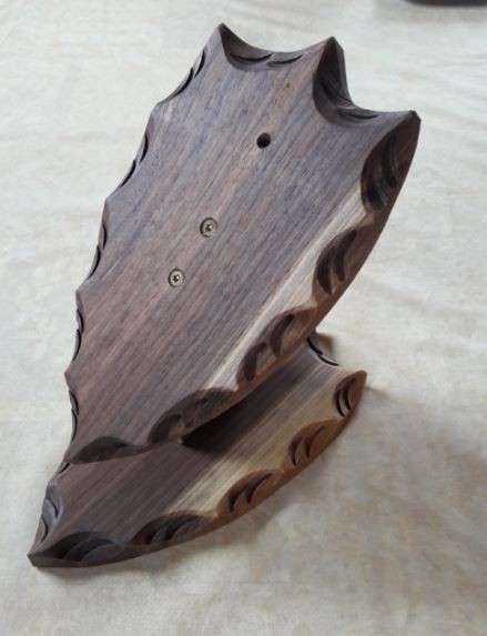 Trophäenschild für Rehbock zum Stellen